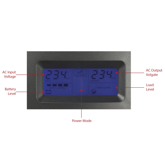 UPS INTERAKTIV ENFASET 1000VA/600W