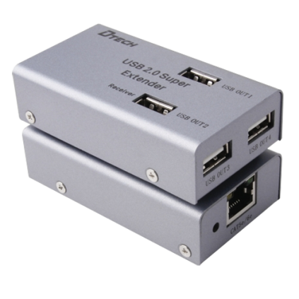 USB LAN FORLENGER 1 USB INNGANG 4 UTGANGER