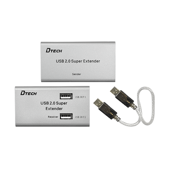 USB LAN FORLENGER 1 USB INNGANG 4 UTGANGER