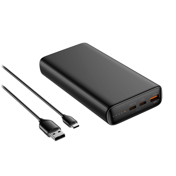 HURTIGLADENDE POWERBANK 20000 MAH 100W