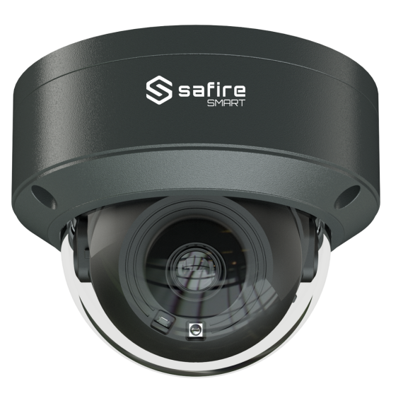 SAFIRE SMART 4 MPX AI DOME OVERVÅKNINGSKAMERA 2.8 MM LINSE IR 30M