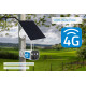 4G KAMERA MED SOLCELLE  OG RÅ BATTERIKAPASITET