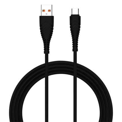 LADEKABEL USB-A TIL USB-C 1,2 METER