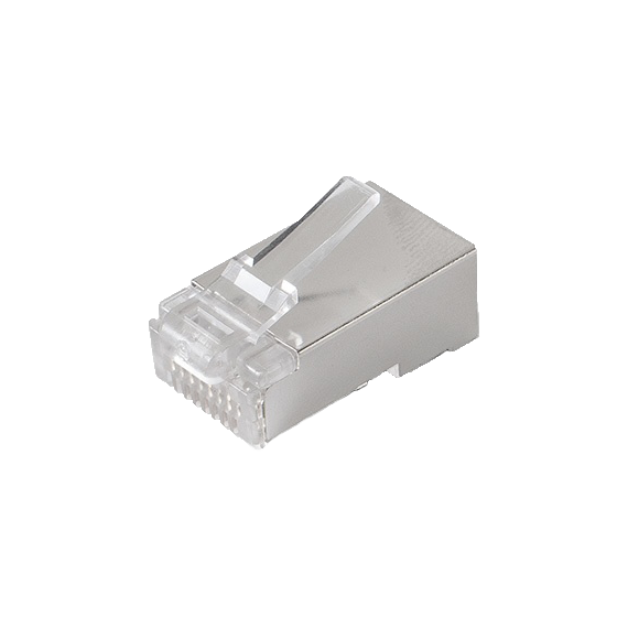 50 STK RJ45 FTP CAT5E KONTAKT FOR KRYMPING