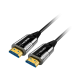 FIBEROPTISK HDMI-KABEL 4 K HANNPLUGG 100 METER