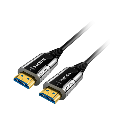 FIBEROPTISK HDMI-KABEL 4 K HANNPLUGG 100 METER