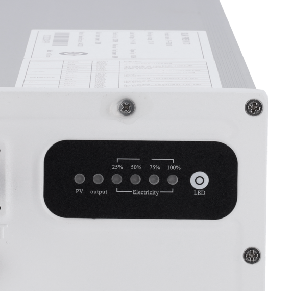 SAFIRE LIFEPO LITIUMBATTERI  1280WH RS-485 KOMMUNIKASJON IP67